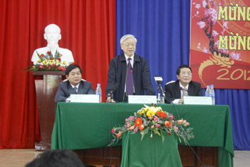 KPV-Generalsekretär besucht landesweit Provinzen zum Neujahrsfest-Tet